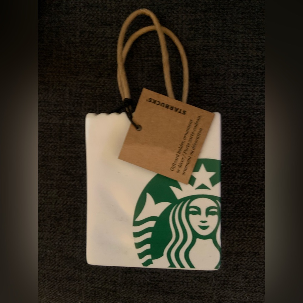 STARBUCKS ORNAMENT/GIFT CARD HOLDER